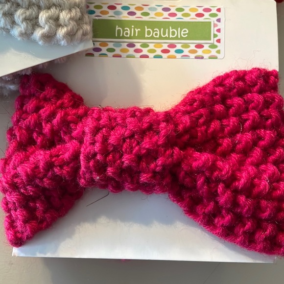 NWT Set of 3 Crocheted Child Headband - Picture 2 of 5